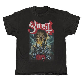 Ghost - Rite Here RIte Now Poster - Black Vintage T-shirt Ghost