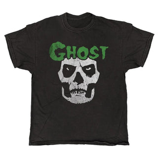 Ghost - Skull - Black Vintage T-shirt Ghost
