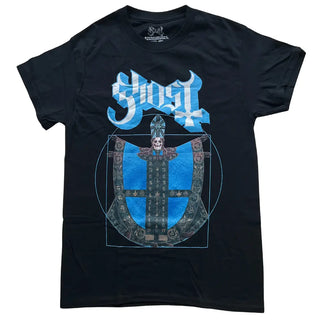 Ghost - Vitruvian - Black Vintage T-shirt Ghost