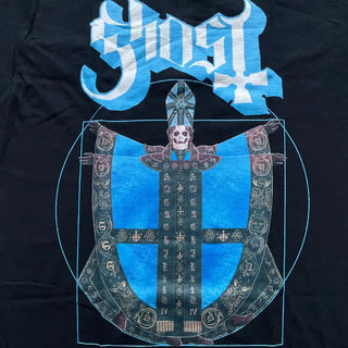 Ghost - Vitruvian - Black Vintage T-shirt Ghost