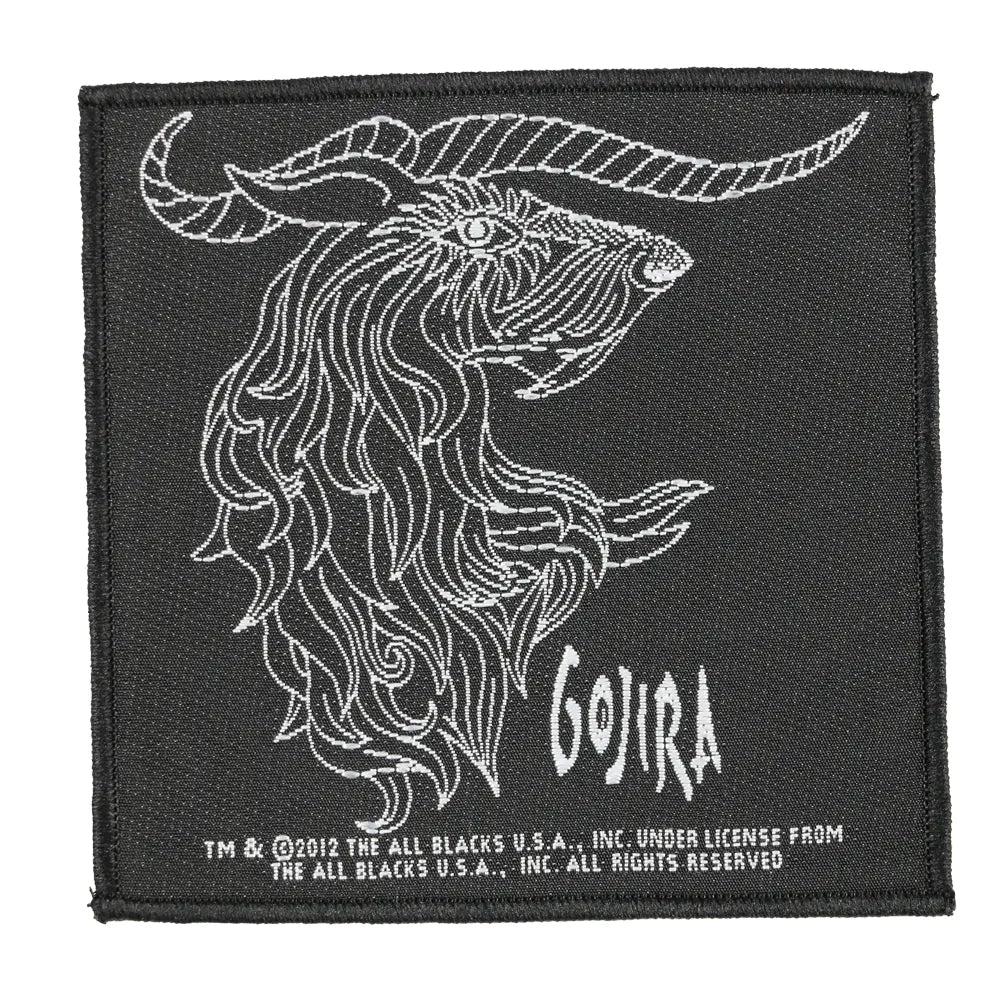 Goat Thread Official Gojira Patch - Goat Head (Sew On) | Twisted NZ – Twisted Thread