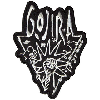 Gojira Patch - Power Glove - Iron On Gojira