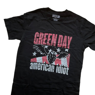 Green Day - American Idiot - Tall Black T-shirt (FINAL RUN) Green Day