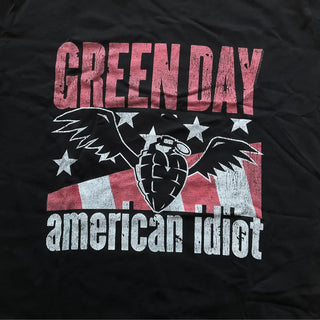 Green Day - American Idiot - Tall Black T-shirt (FINAL RUN) Green Day
