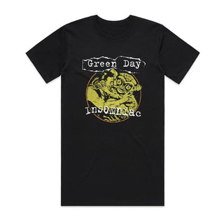 Green Day - Insomniac - Tall Black T-shirt Green Day