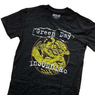 Green Day - Insomniac - Tall Black T-shirt (FINAL RUN) Green Day