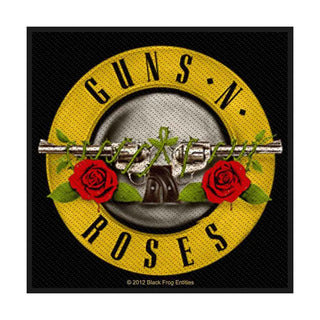Guns N Roses Patch - Bullet Logo  (Sew On) Guns N' Roses