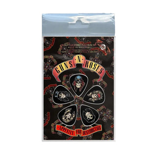 Guns N' Roses - Faces - Guitar Pick Set The Rolling Stones