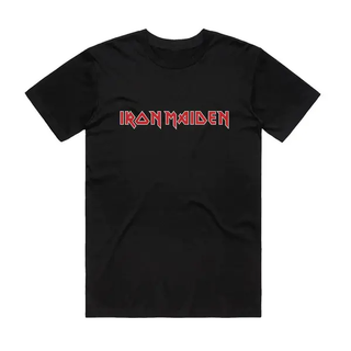 Iron Maiden - Classic Logo - Black T-shirt Iron Maiden