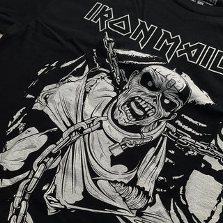 Iron Maiden - POM Grey - Black T-shirt Iron Maiden