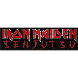 Iron Maiden Patch - Big Senjutsu Logo (Sew On) Iron Maiden
