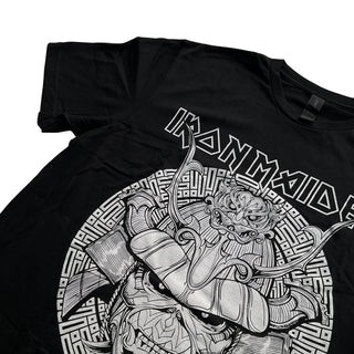 Iron Maiden - Senjutsu Samurai Head - Black T-Shirt Iron Maiden