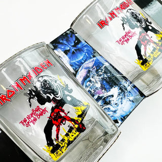 Iron Maiden Spirit Glasses - Number of the Beast Set of 2 (Gift Set) Iron Maiden