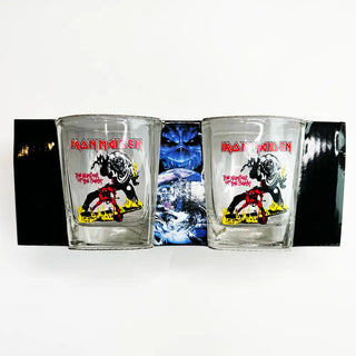 Iron Maiden Spirit Glasses - Number of the Beast Set of 2 (Gift Set) Iron Maiden