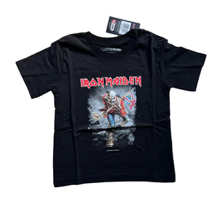 Iron Maiden - The Trooper - Kids Black T-Shirt Iron Maiden