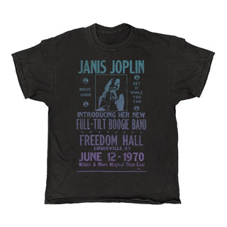 Janis Joplin - Freedom Hall T-Shirt Janis Joplin