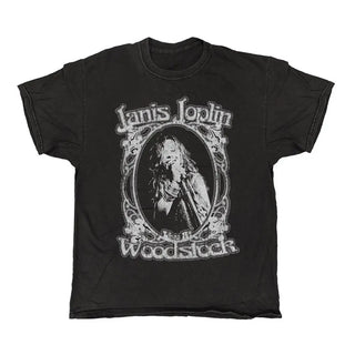 Janis Joplin - Woodstock T-Shirt Janis Joplin