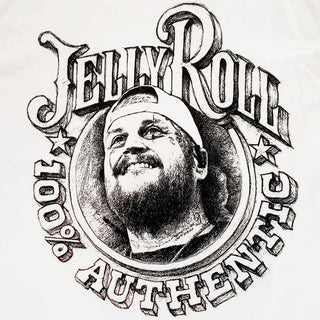 Jelly Roll - Authentic Sketched T-Shirt Jelly Roll