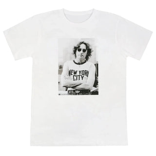 John Lennon - NYC - White T-Shirt The Beatles