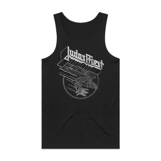 Judas Priest - SFV Lineart - Black Tank Judas Priest