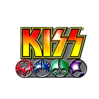 Kiss - Logo and Icons Pin Kiss