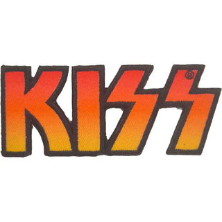 Kiss Patch - Cut-Out Logo (Iron On) Kiss