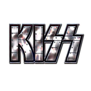 Kiss - Studded Logo Pin Kiss