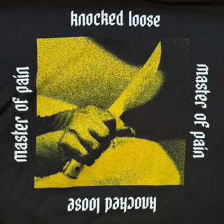 Knocked Loose - Master of Pain - Black Hoodie Knocked Loose