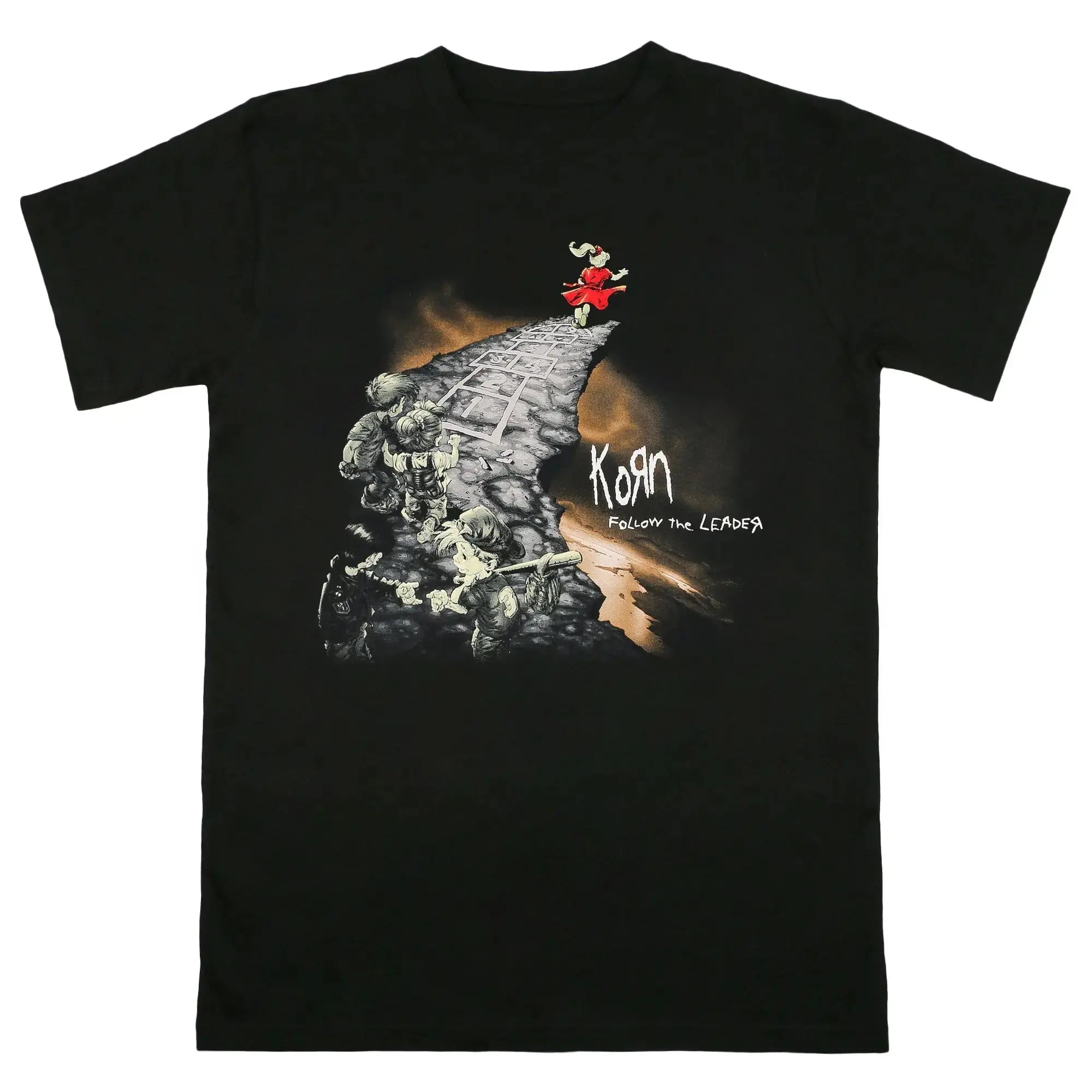 Official Korn - Follow the Leader - Black T-Shirt | Twisted NZ