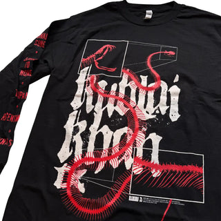 Kublai Khan - Lowest Form of Animal - Black Long Sleeve Kublai Khan TX