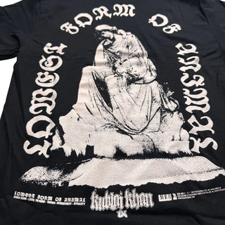 Kublai Khan - Lowest Form of Animal - Black T-Shirt Kublai Khan TX