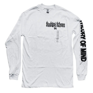 Kublai Khan - Monkey See Monkey Do - White Long Sleeve (w/Back) Kublai Khan TX