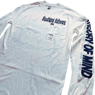 Kublai Khan - Monkey See Monkey Do - White Long Sleeve (w/Back) Kublai Khan TX