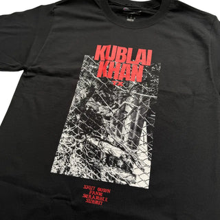 Kublai Khan - Shut Down - Black T-Shirt Kublai Khan TX