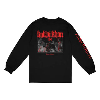 Kublai Khan - Take a Swing - Black Long Sleeve (w/Back) Kublai Khan TX