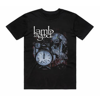 Lamb of God - Circuitry Skull - Black T-shirt Lamb of God