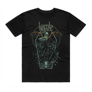 Lamb of God - Coffin Kopia - Black T-shirt Lamb of God