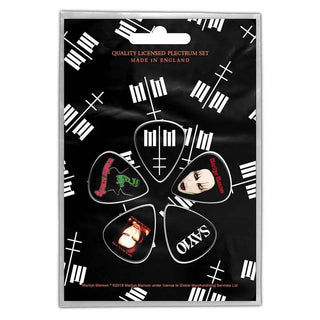 Marilyn Manson- Guitar Pick Set Marilyn Manson