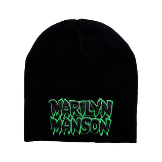 Marilyn Manson - Logo - Black Beanie