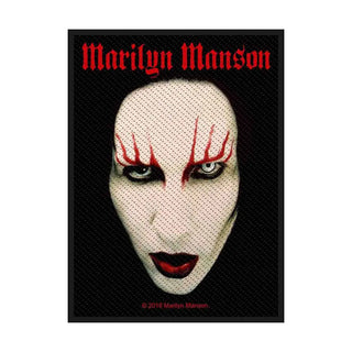 Marilyn Mason Patch - Face (Sew On) Marilyn Manson