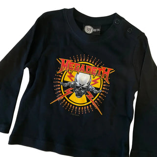 Megadeth - Bullets Toddler Black Long Sleeve Megadeth