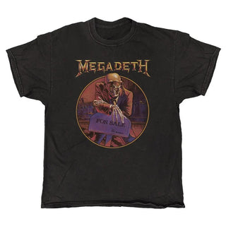 Megadeth - For Sale - Black Vintage T-shirt Megadeth