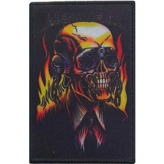 Megadeth Patch - Flamming Vic - (Sew On) Megadeth