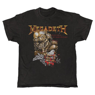 Megadeth - Peace Sells - Black Vintage T-shirt Megadeth