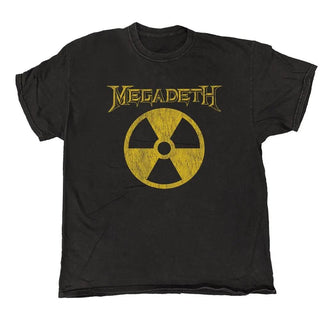 Megadeth - Radioactive - Black Vintage T-shirt Megadeth