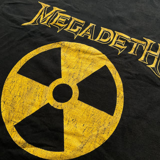 Megadeth - Radioactive - Black Vintage T-shirt Megadeth