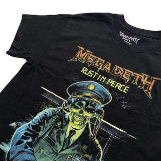 Megadeth - Rust in Peace Button - Black T-shirt Megadeth