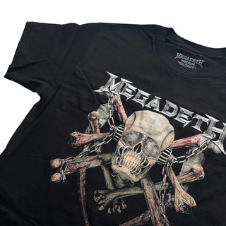 Megadeth - Skull & Bones - Black T-shirt Megadeth