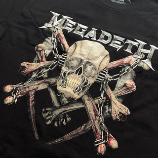 Megadeth - Skull & Bones - Black T-shirt Megadeth