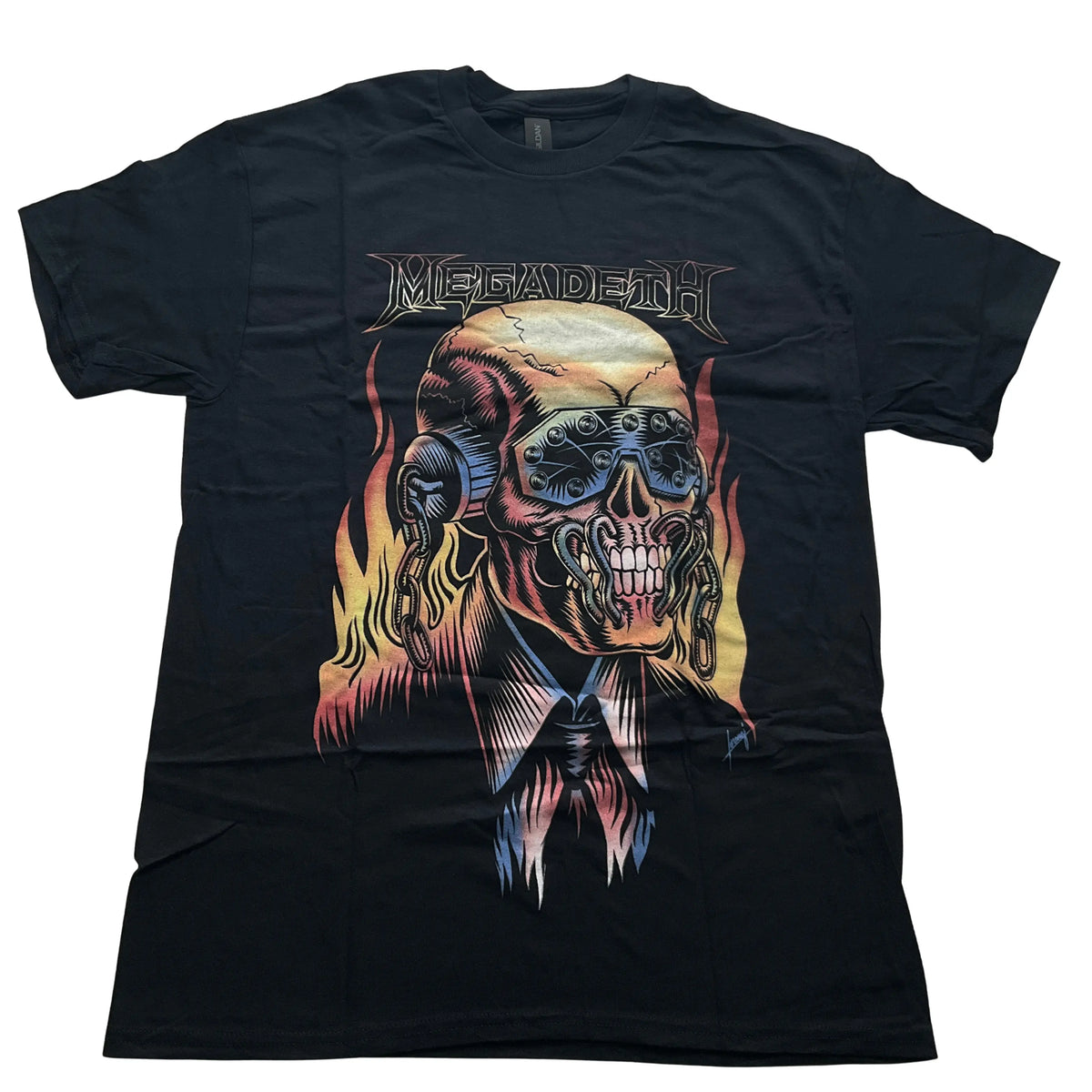 Official Megadeth - Vic Rattlehead - Black T-Shirt | Twisted NZ